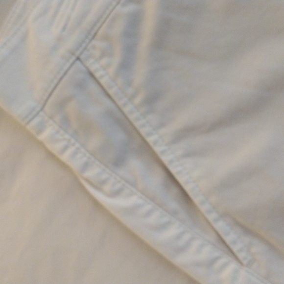 Talbot's 14 wide crop white pants - Picture 4 of 5